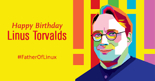 Happy birthday Linus Torvalds #FatherOfLinux